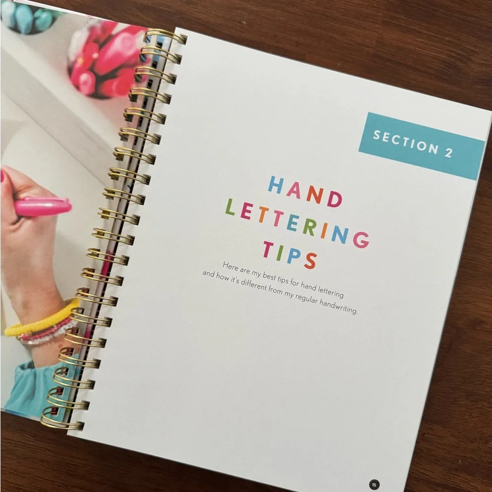 Happy Hand Lettering Guide; calligraphy - Picture 3 of 4